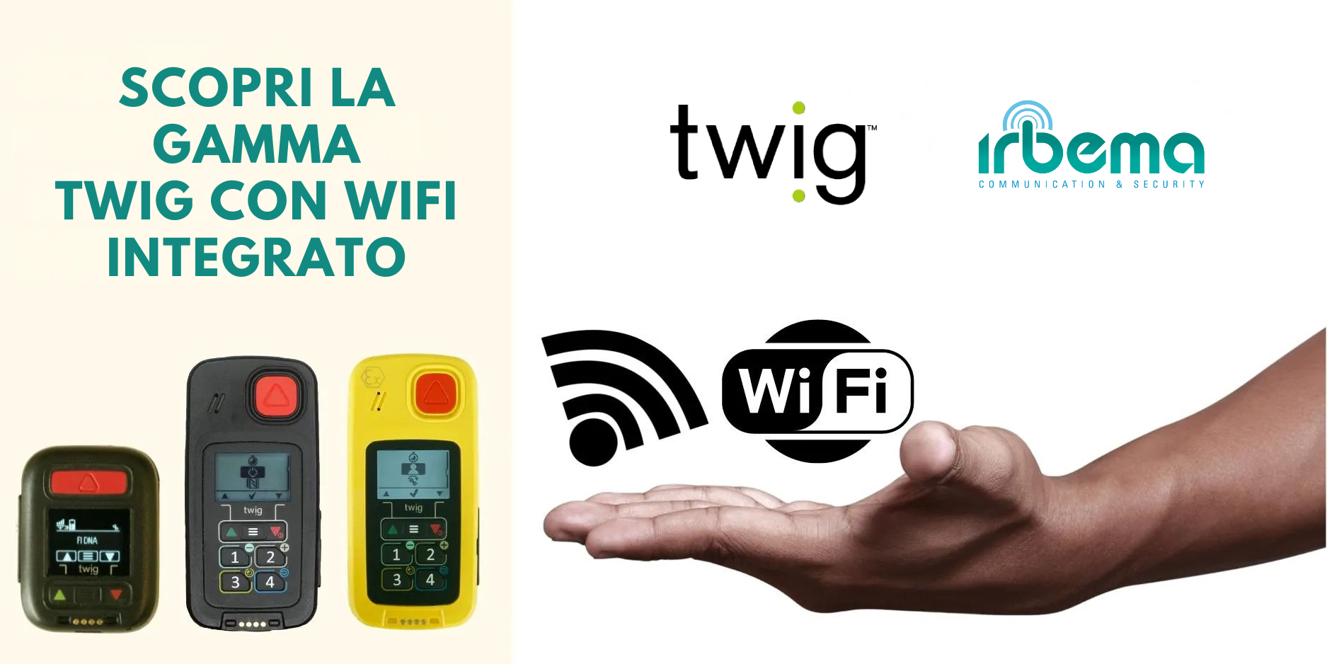 Il primo dispositivo uomo a terra WiFi-GSM al mondo