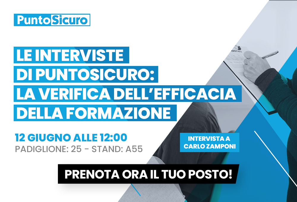 1746784803Le interviste di PuntoSicuro: la verifica dell'efficacia della formazi