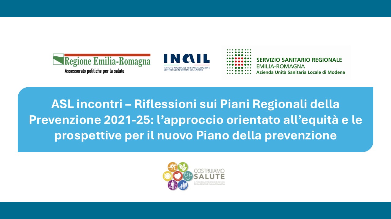 1747476001CONVEGNO INAUGURALE - ASL incontri  Riflessioni sui Piani Regionali de