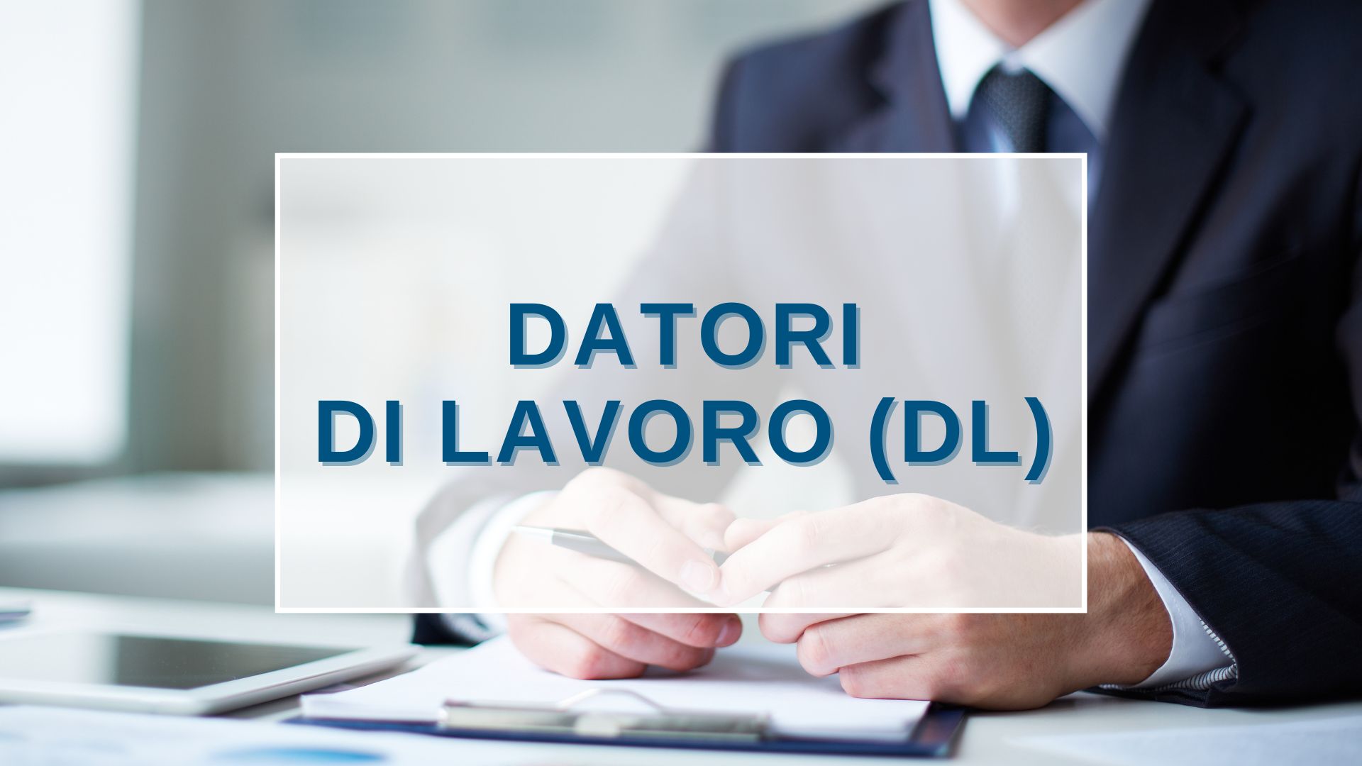 Corsi Sicurezza per Datori di Lavoro