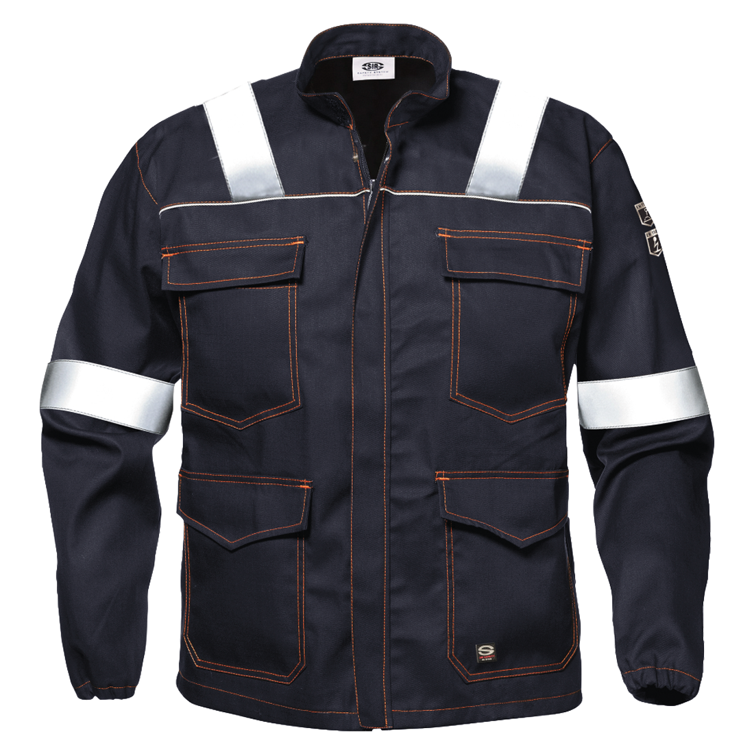 Giacca Polytech con bande