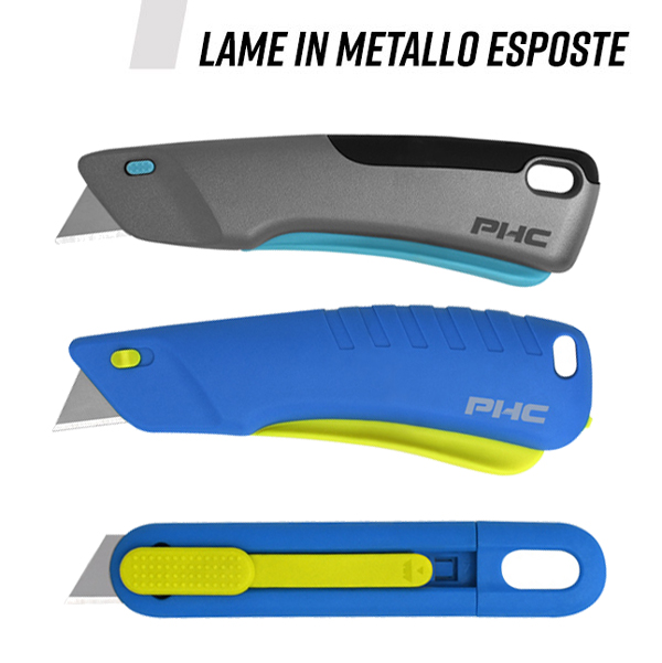 Lame metallo esposte